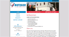 Desktop Screenshot of klimasysteme.de